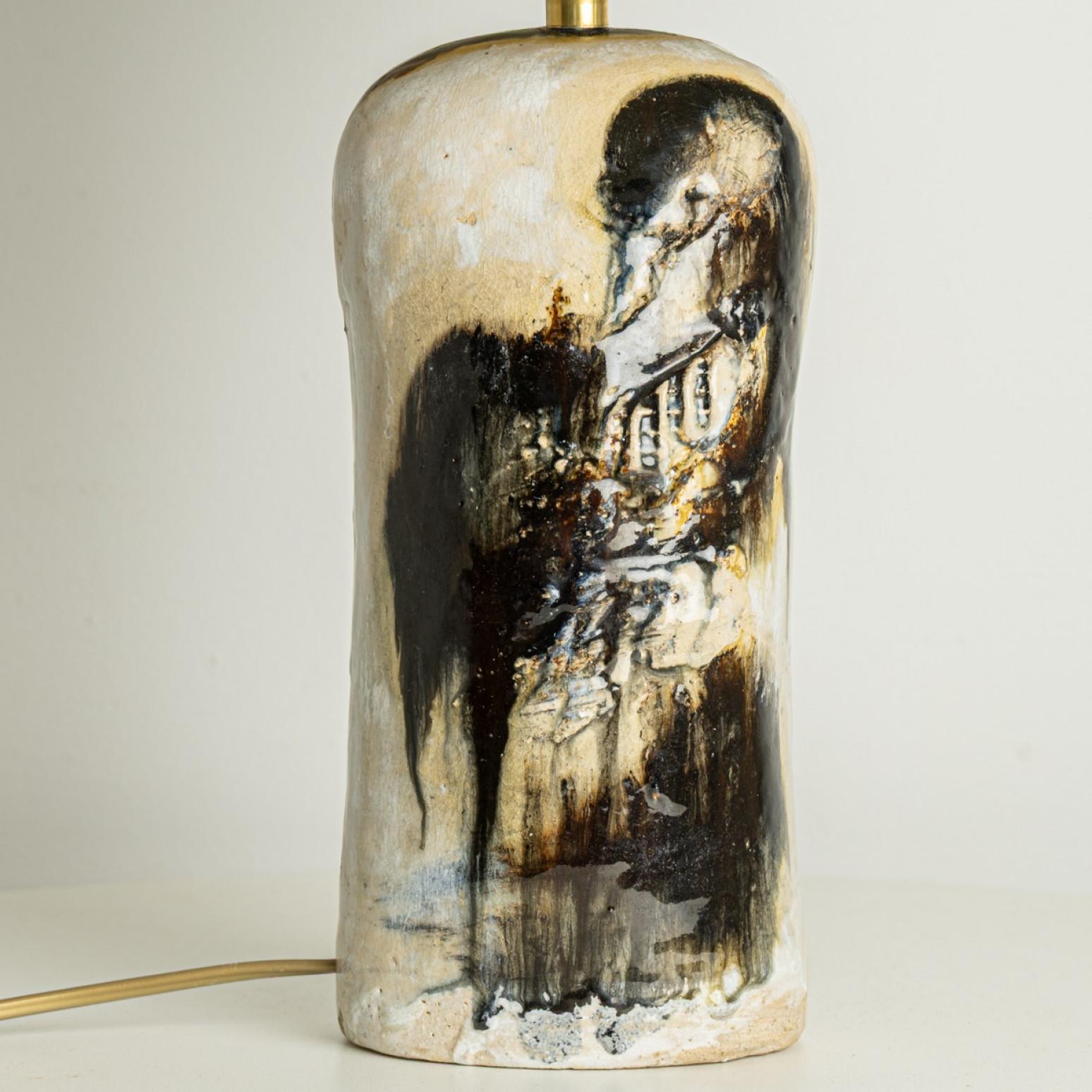 1 delle 2 splendide lampade da tavolo di Jeppe Hagendorn, Danimarca 1960 In condizioni buone in vendita a Rijssen, NL