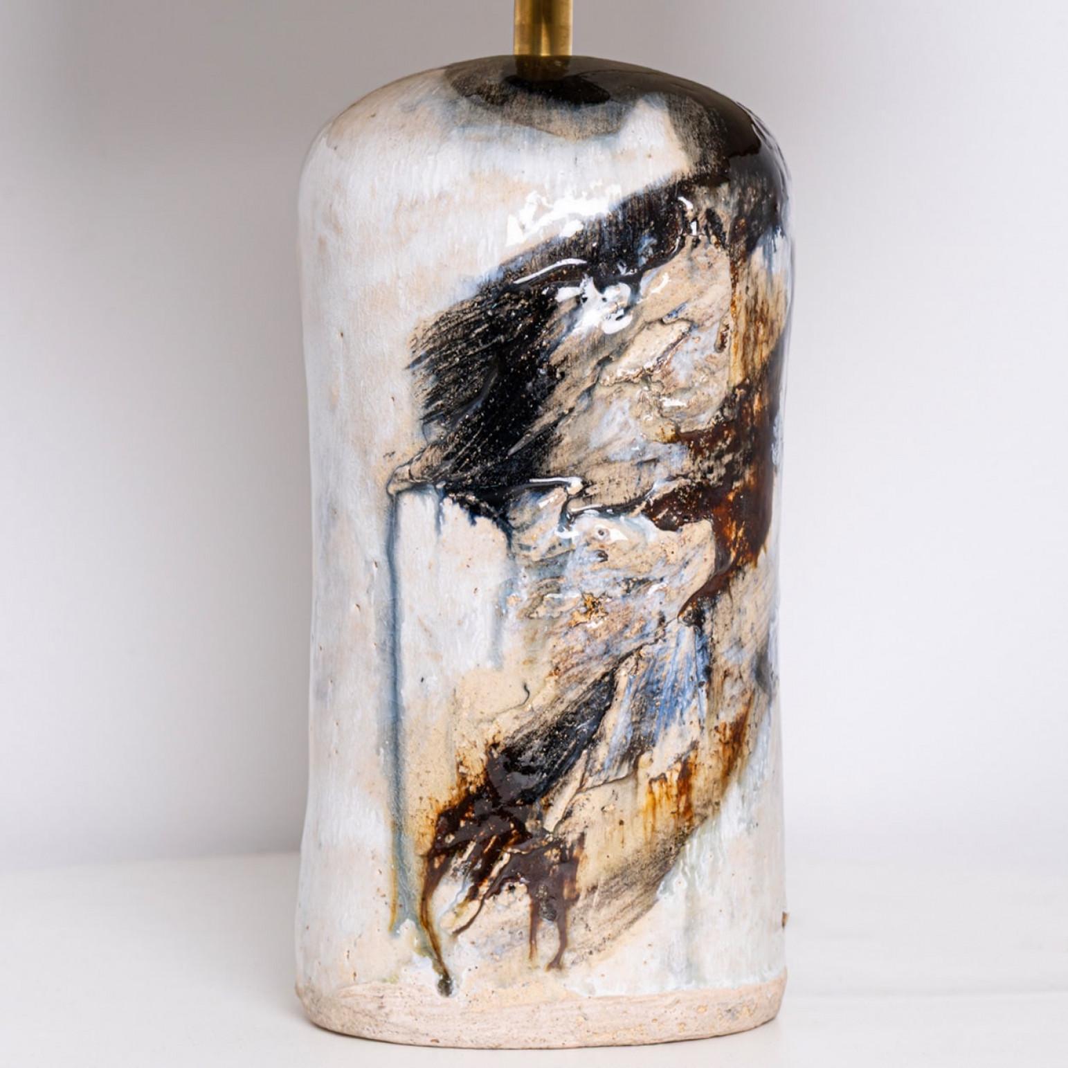 1 delle 2 splendide lampade da tavolo di Jeppe Hagendorn, Danimarca anni '60 in vendita 1