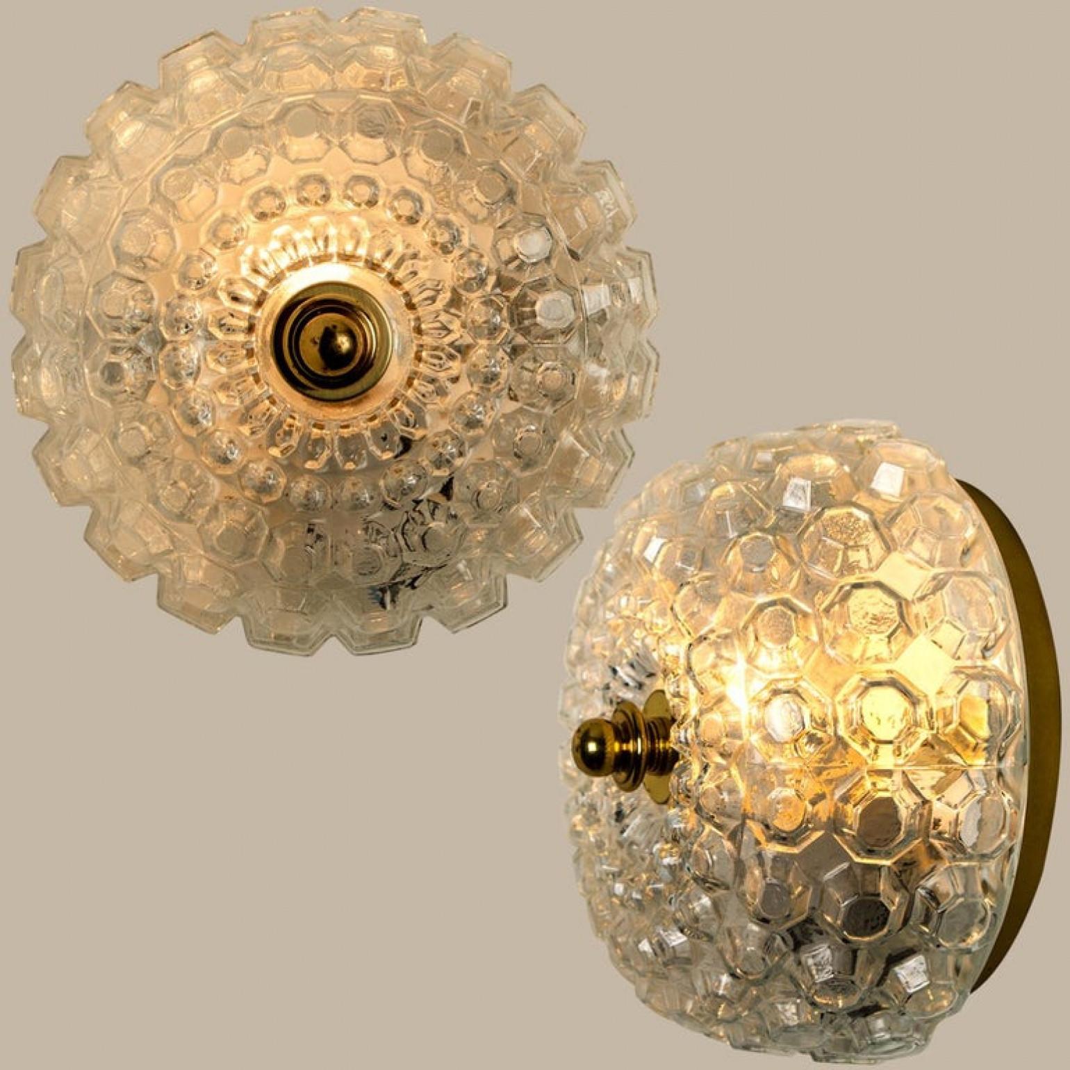 1 of the 20 Bubble Flush Mounts/Wall Sconces by Limburg, Four Sizes, 1960s For Sale 12