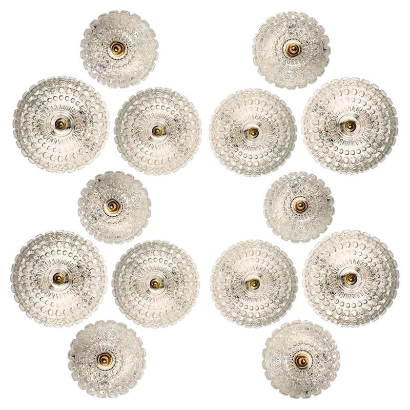 1 of the 20 Bubble Flush Mounts/Wall Sconces by Limburg, Four Sizes, 1960s