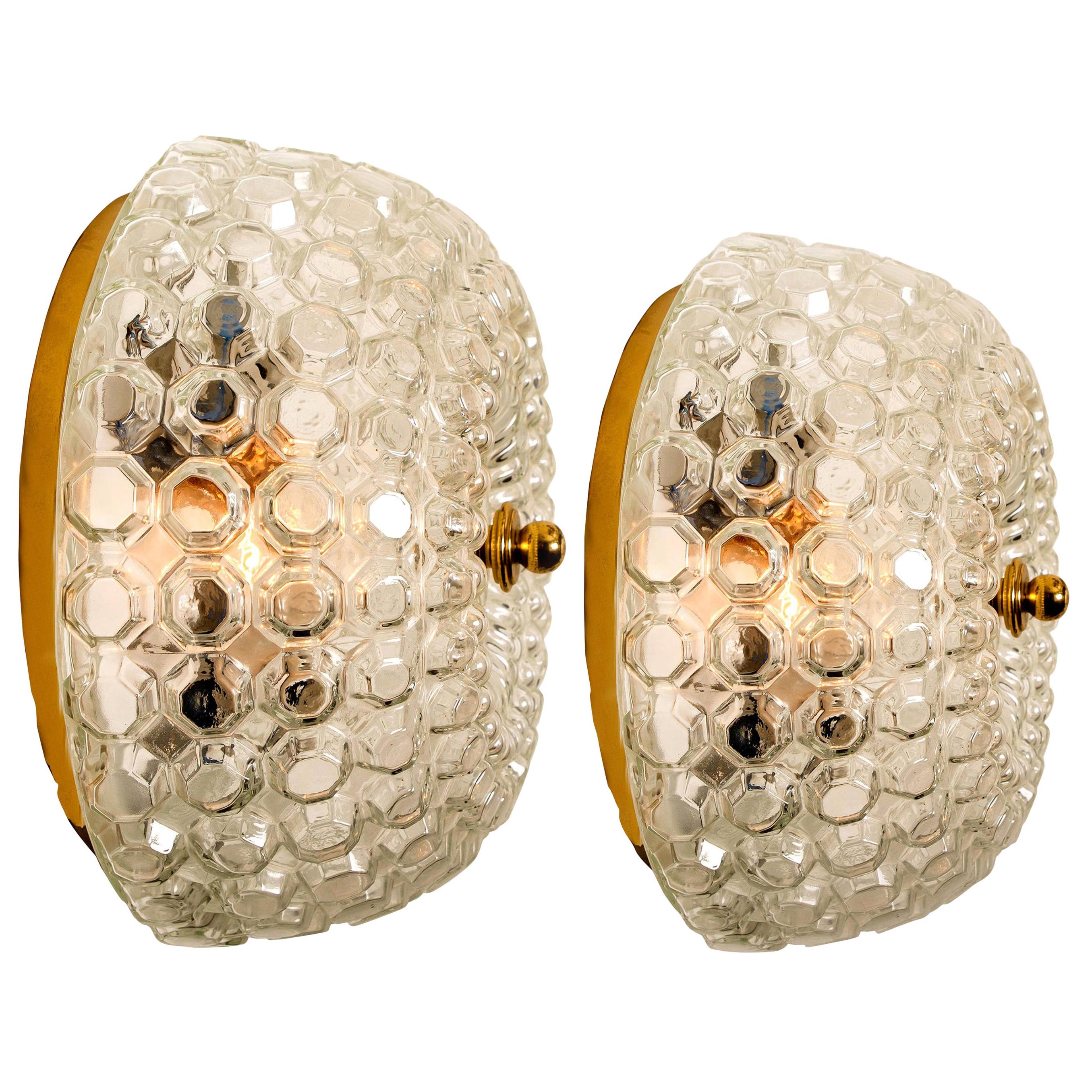 Mid-Century Modern 1 of the 22 Bubble Flush Mounts/Wall Sconces by Limburg, 1960s For Sale