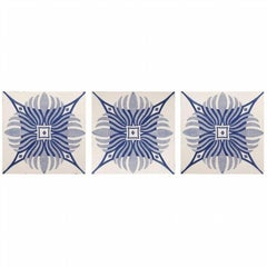 1 of the 22 Unique Antique Relief Tiles, Le Claive, circa 1920