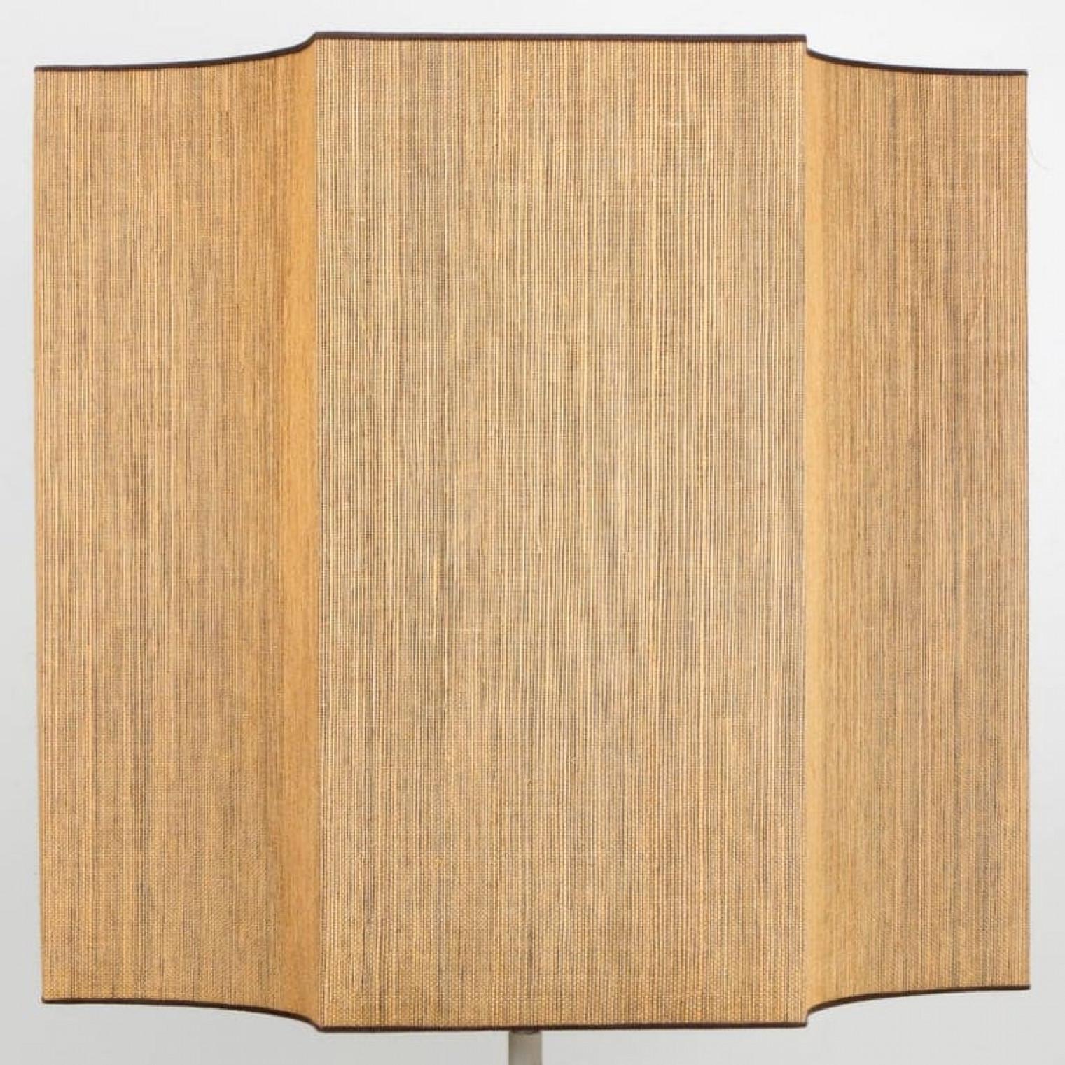 Other 1 of the 3 Bitossi Table Lamps, with Custom Made Silk Shades by Rene Houben For Sale