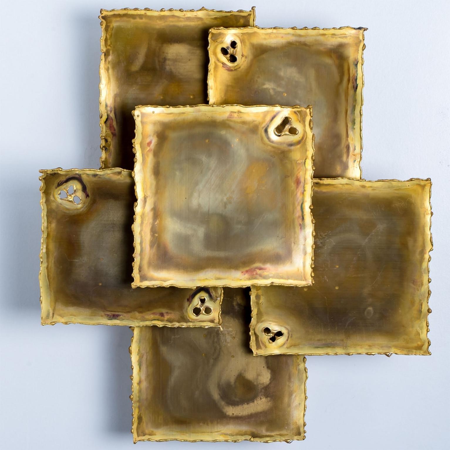 1 delle 3 bellissime appliques in ottone di Holm Sorensen, prodotte in Danimarca negli anni '60.

Si prega di notare che il prezzo è per un pezzo, tre pezzi sono disponibili.

Pulito e ben cablato, perfettamente funzionante e pronto all'uso. La