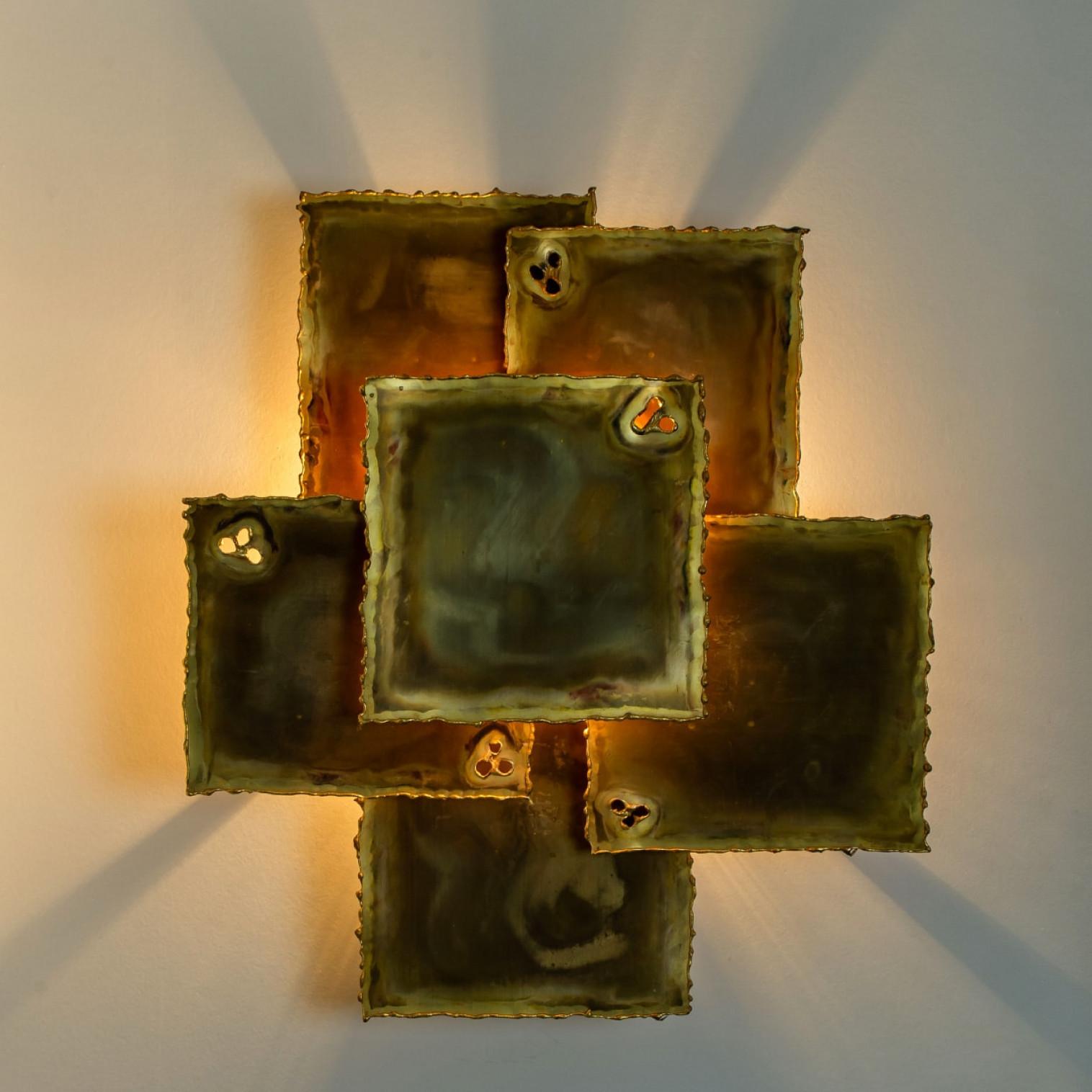 1 de los 3 apliques de latón de Holm Sorensen, 1960 Otro en venta