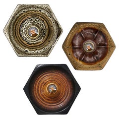 1 des 3 Lights en céramique de Pan Leuchten, Allemagne, 1960