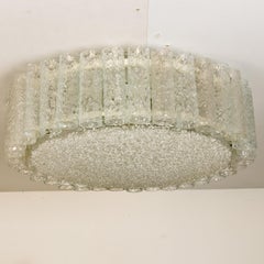 1 dei 3 lampadari Doria Clear Flush Mount, 1960