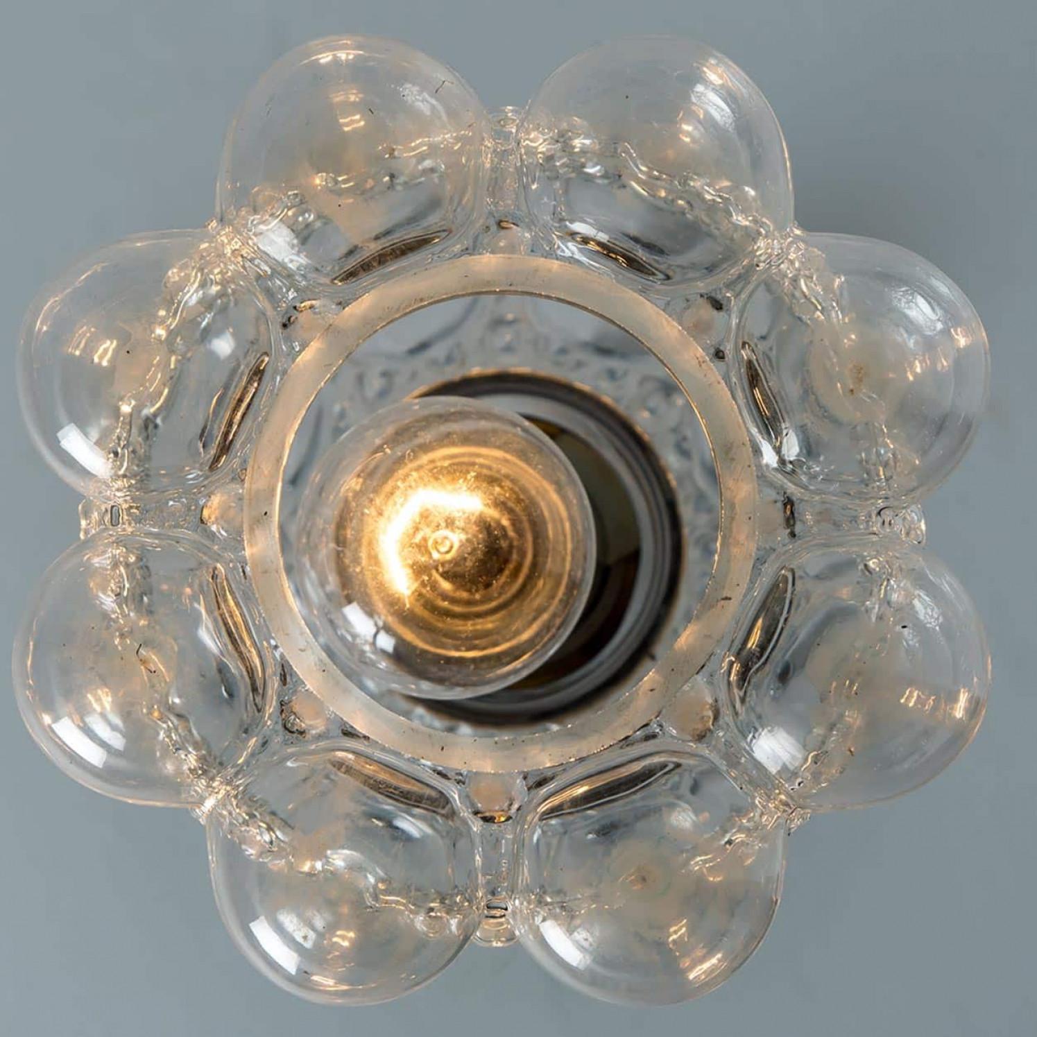 1 de los 3 Pedantes de cristal de Helena Tynell para Glashütte Limburg, 1960 en venta 9