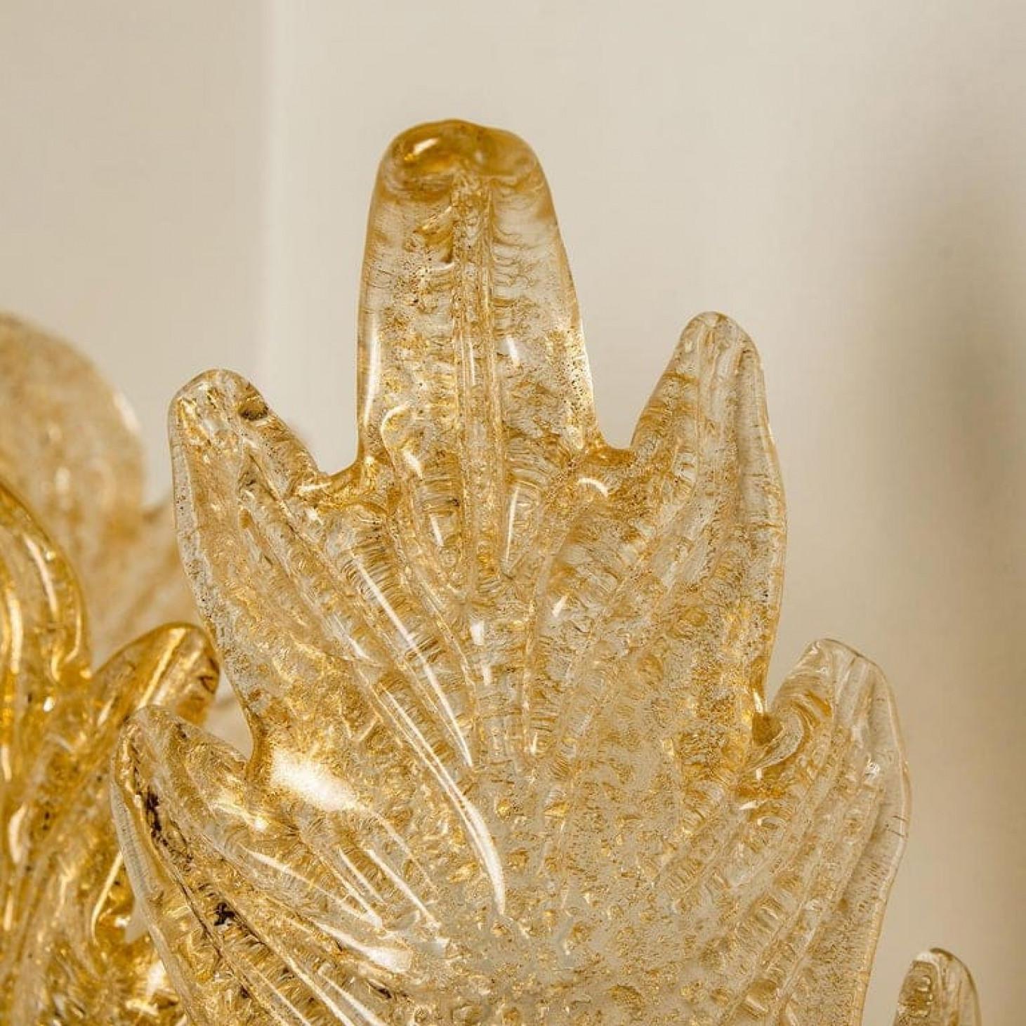1 des 3 grands verres de Murano soufflés à la main de style de  Barovier&Toso, 1969 en vente 10