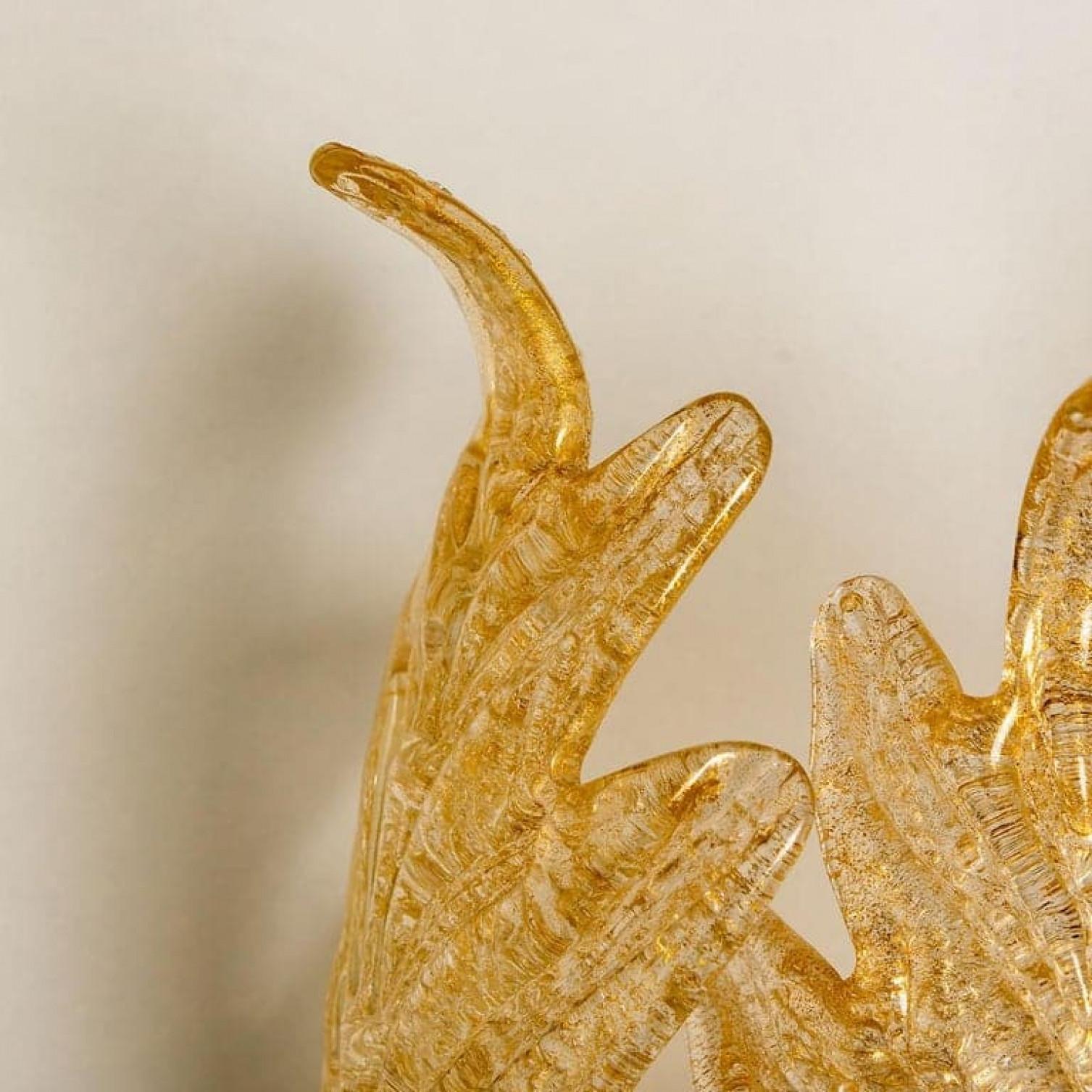 1 de los 3 Grandes Estilo de cristal de Murano soplado a mano de  Barovier y Toso, 1969 Italiano en venta