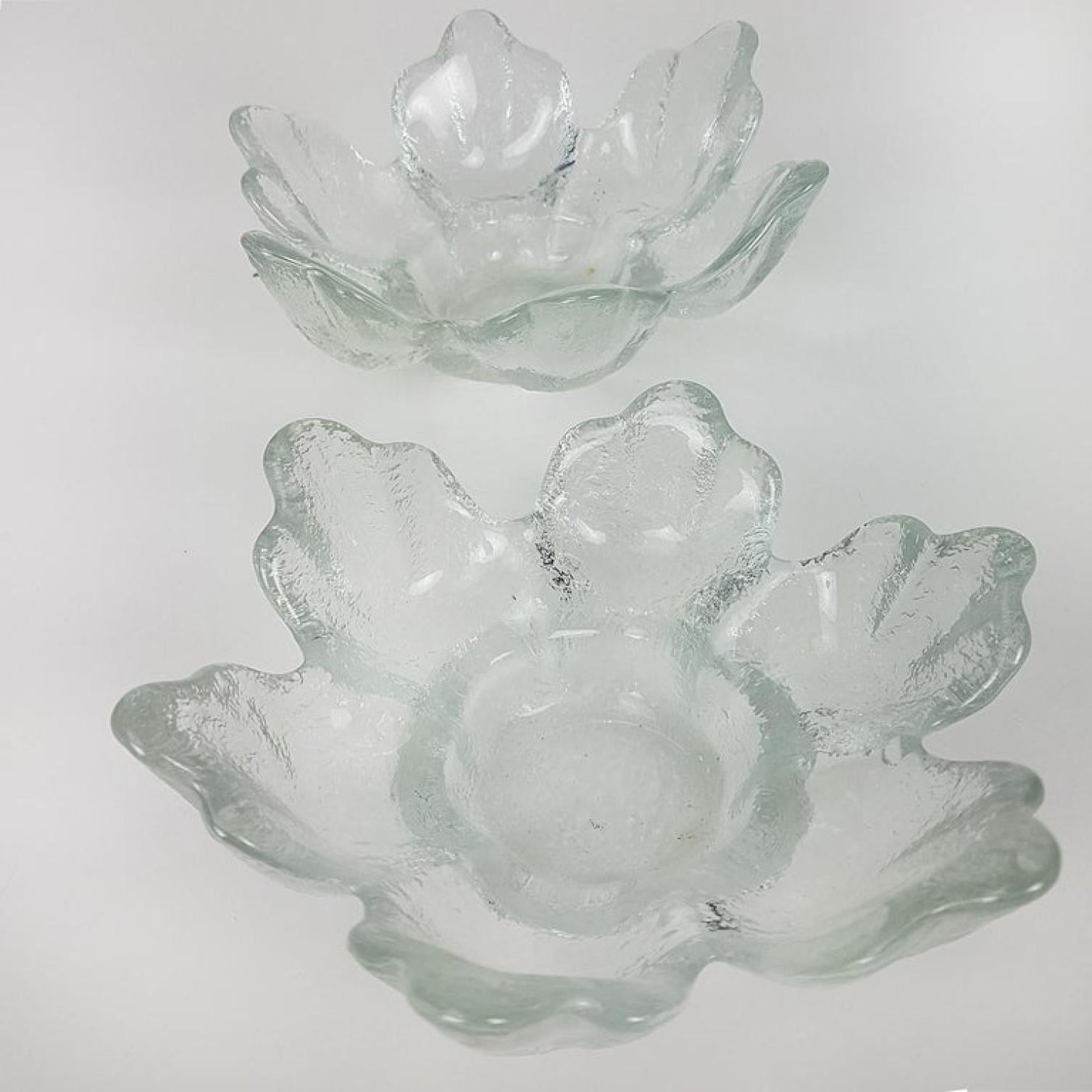 1 of the 3 Pairs of Crystal Glass Votive Candleholders by Ravenhead, England For Sale 1