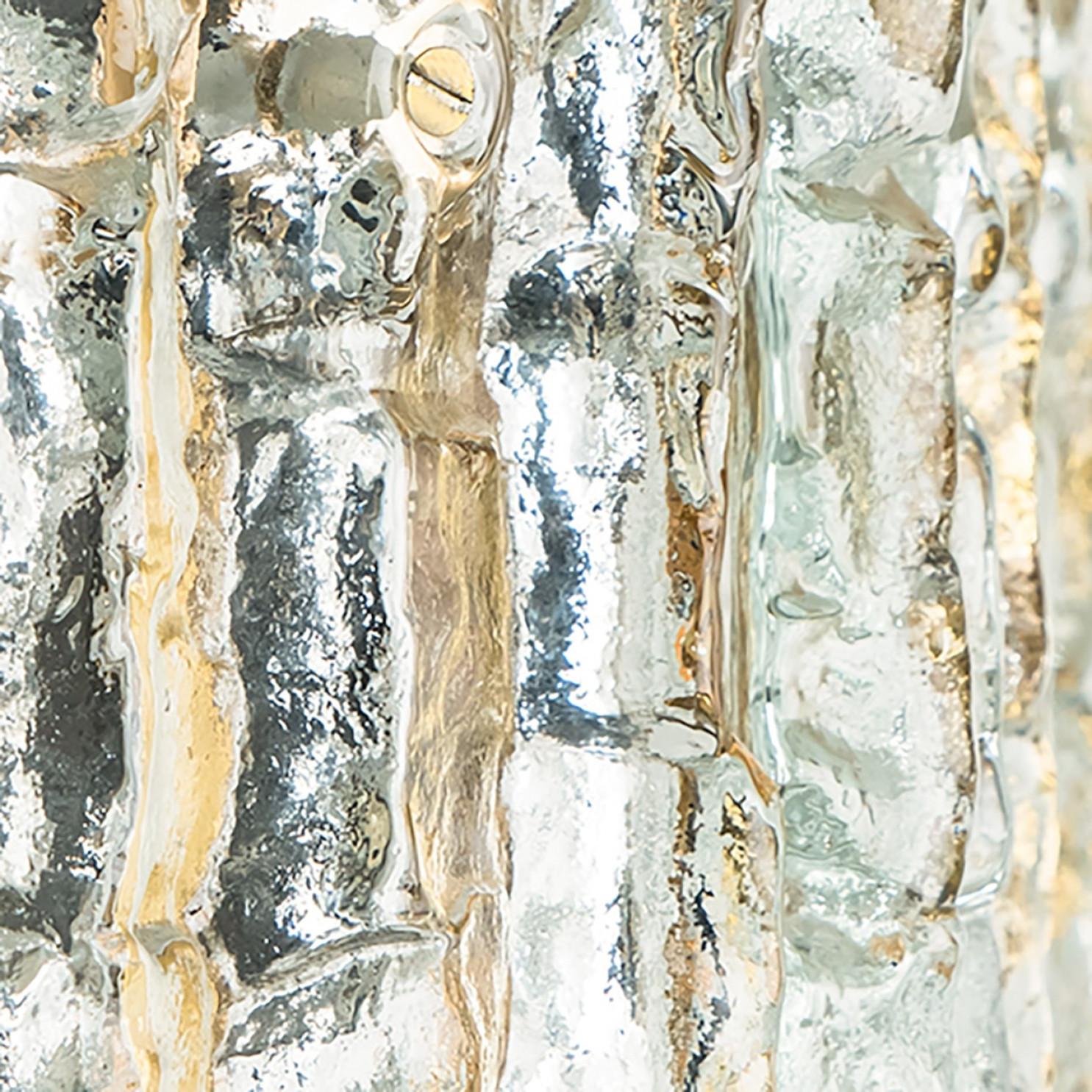 1 de los 3 pares de apliques grandes Kalmar de J.T. Kalmar, Austria, década de 1970 en venta 3