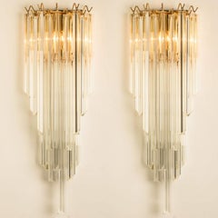 1 of the 3 Pairs of XXL Monumental Murano wall sconces, 2022