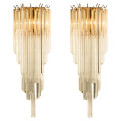 1 of the 3 Pairs of XXL Monumental Murano wall sconces, 2022