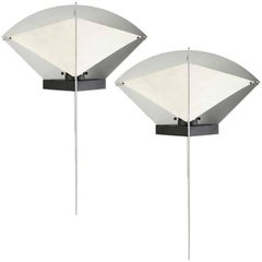 1 of the 3 Pairs Postmodern Filicudara Sconces by S. Lombardi for Artemide, 1980