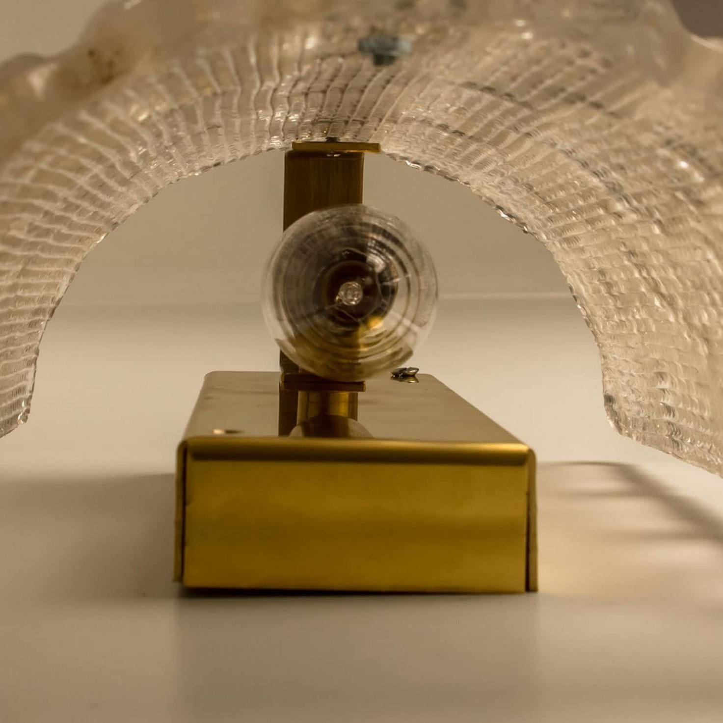 1 of the 3 Pairs Wall Lights by Carl Fagerlund for Orrefors, 1960 2