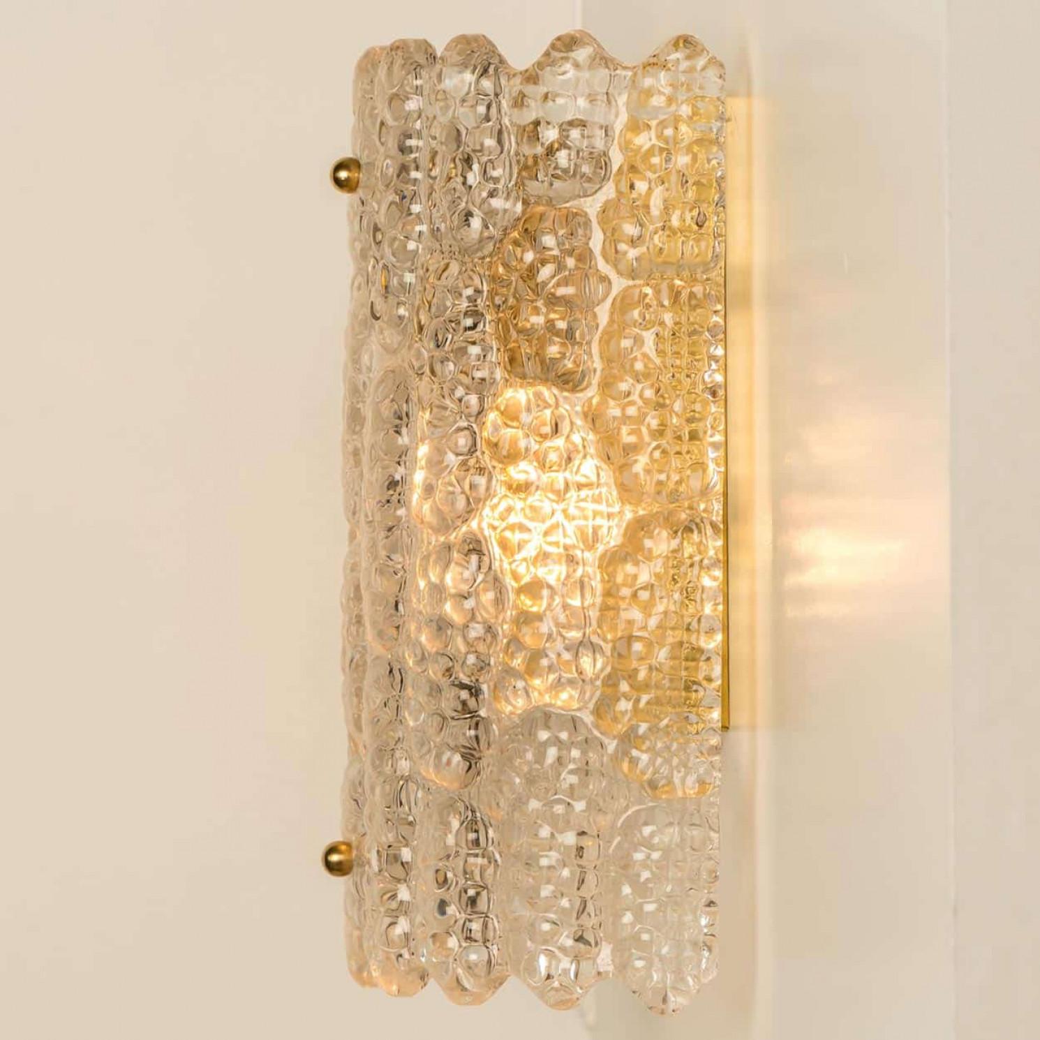 Other 1 of the 3 Pairs Wall Lights by Carl Fagerlund for Orrefors, 1960