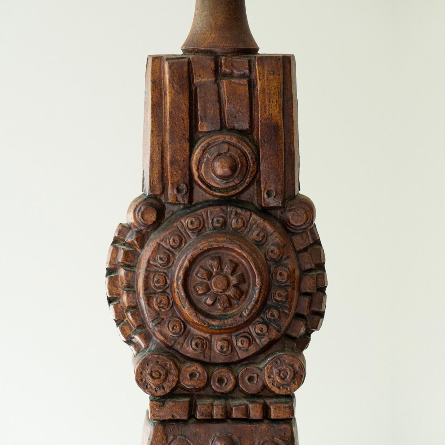 1 der 3  Rooke Lamps, Lampenschirme aus Seide von R. Houben im Angebot 4