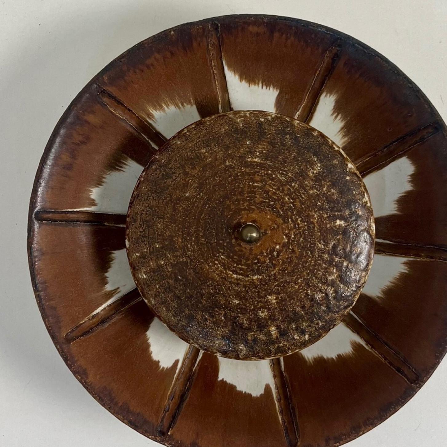 1 of the 3 Stunning Ceramic Wall Lights by Axella and Løvemose, Denmark, 1970 For Sale 7