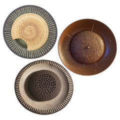 1 of the 3 Stunning Ceramic Wall Lights by Axella and Løvemose, Denmark, 1970