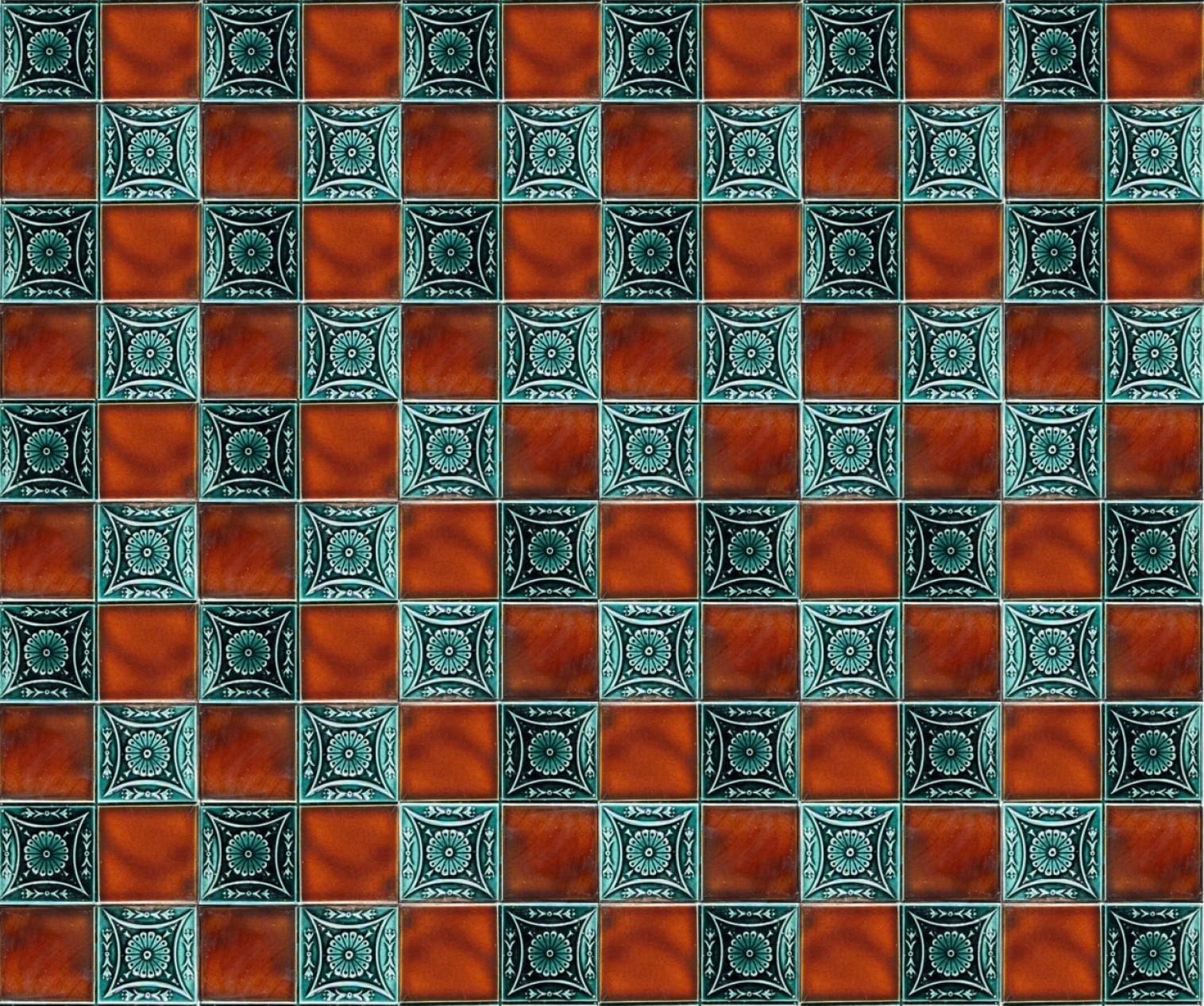 Vernissé 1 des 30 carreaux en relief émaillés Art Déco de Gilliot, Hemiksem, vers 1920 en vente