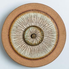 1 des 4 Applique en céramique Brown Grey, Danemark, 1970