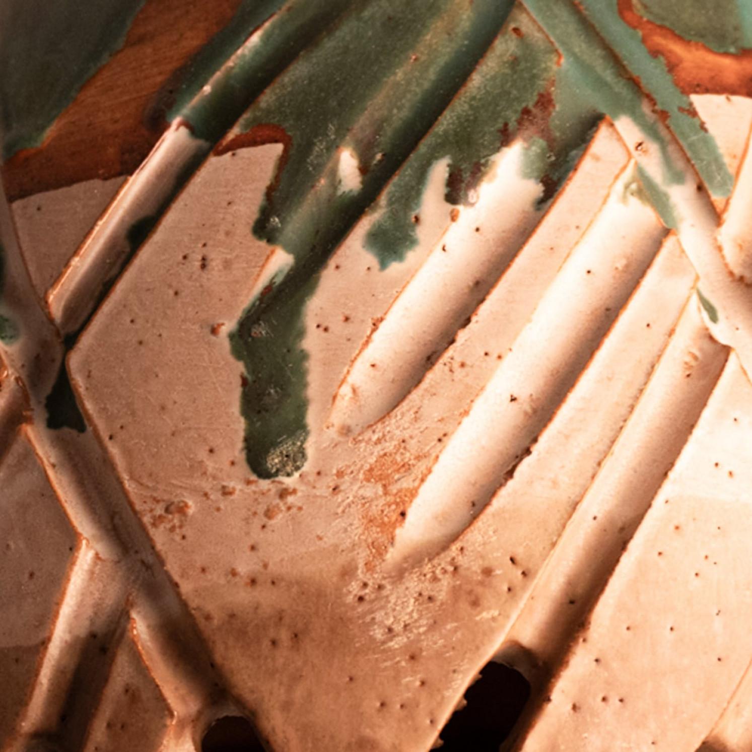 Fine XX secolo 1 dei 4 ciondoli in ceramica Greene & Greene, Danimarca 1970 in vendita