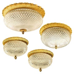 Hollywood Regency Flush Mount