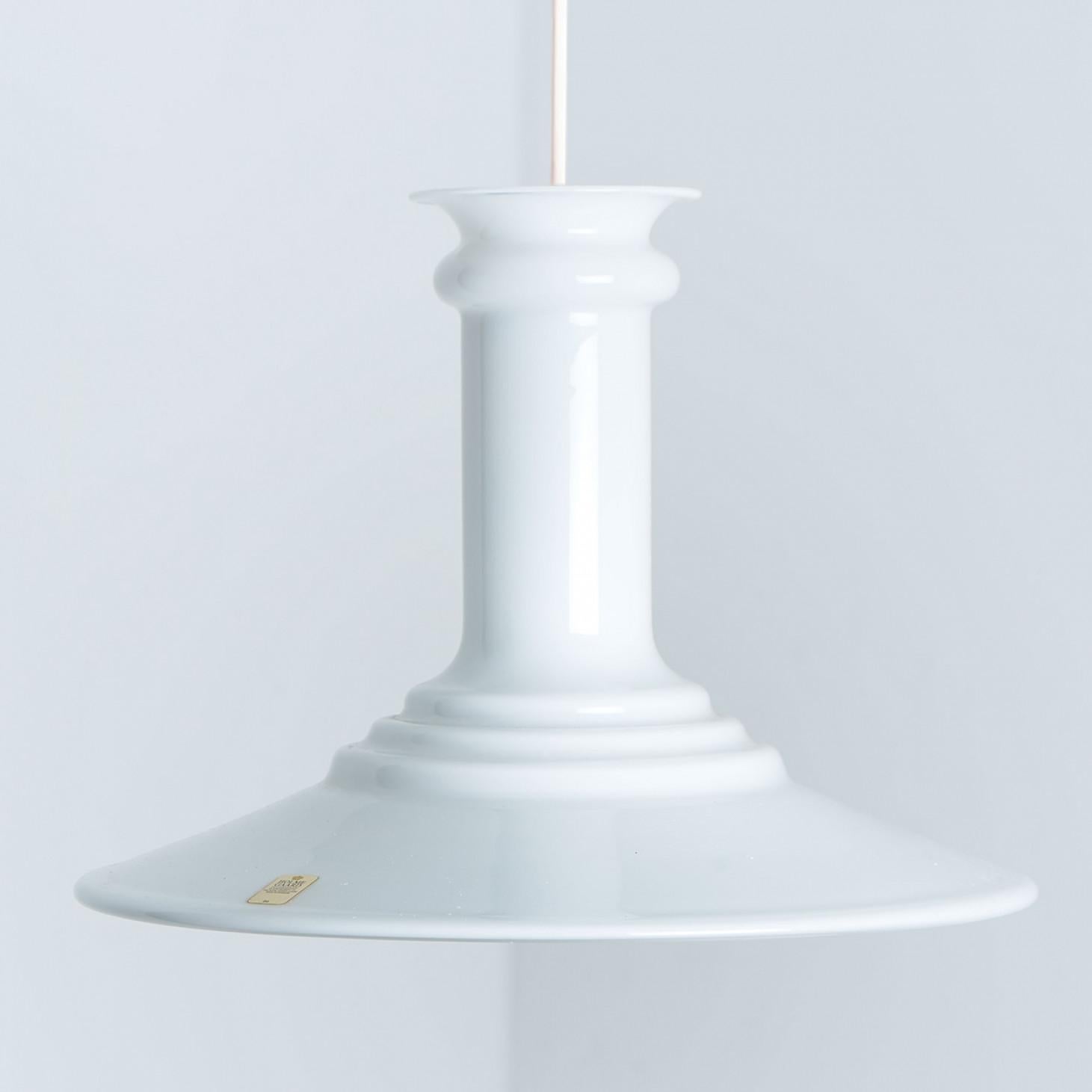 1 des 4 lampes suspendues Holmegaard de Michael Bang, 1970 en vente 7