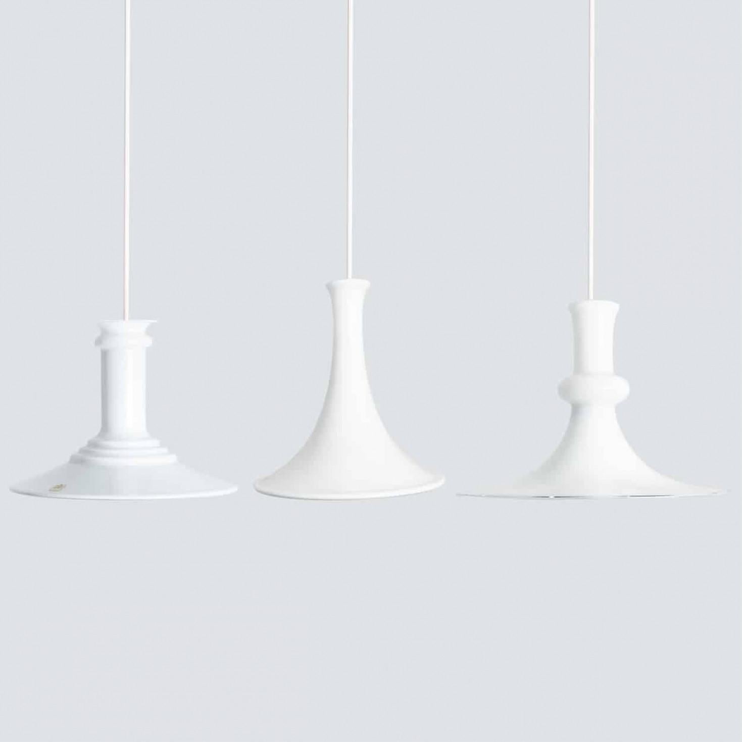 1 of the 4 Holmegaard Hanging Lamps by Michael Bang, 1970 For Sale 9
