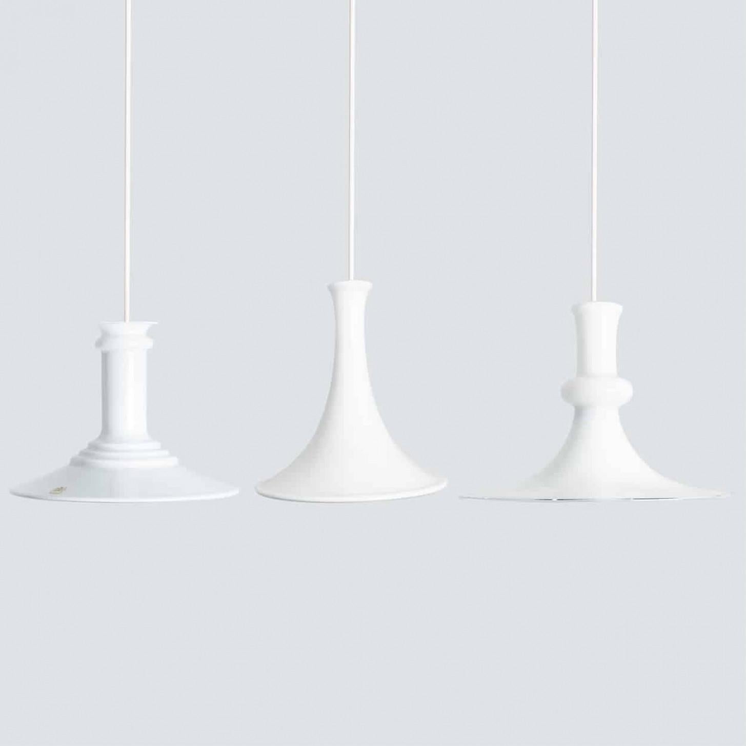 1 delle 4 lampade a sospensione Holmegaard di Michael Bang, 1970 in vendita 10