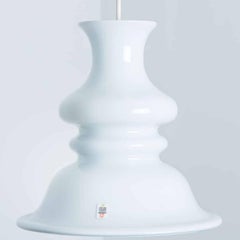 1 des 4 lampes suspendues Holmegaard de Michael Bang, 1970
