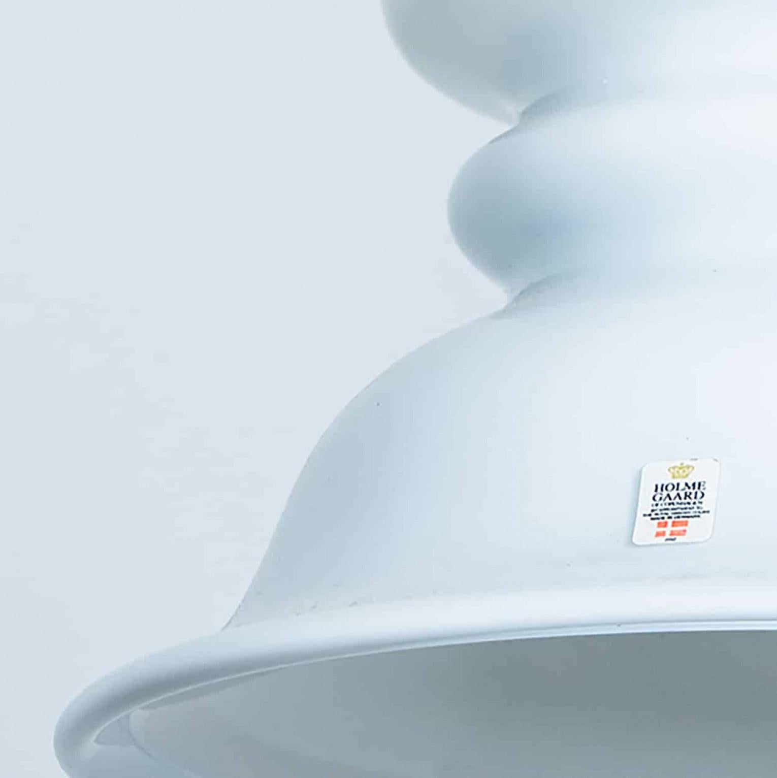 Fine XX secolo 1 delle 4 lampade a sospensione Holmegaard di Michael Bang, 1970 in vendita