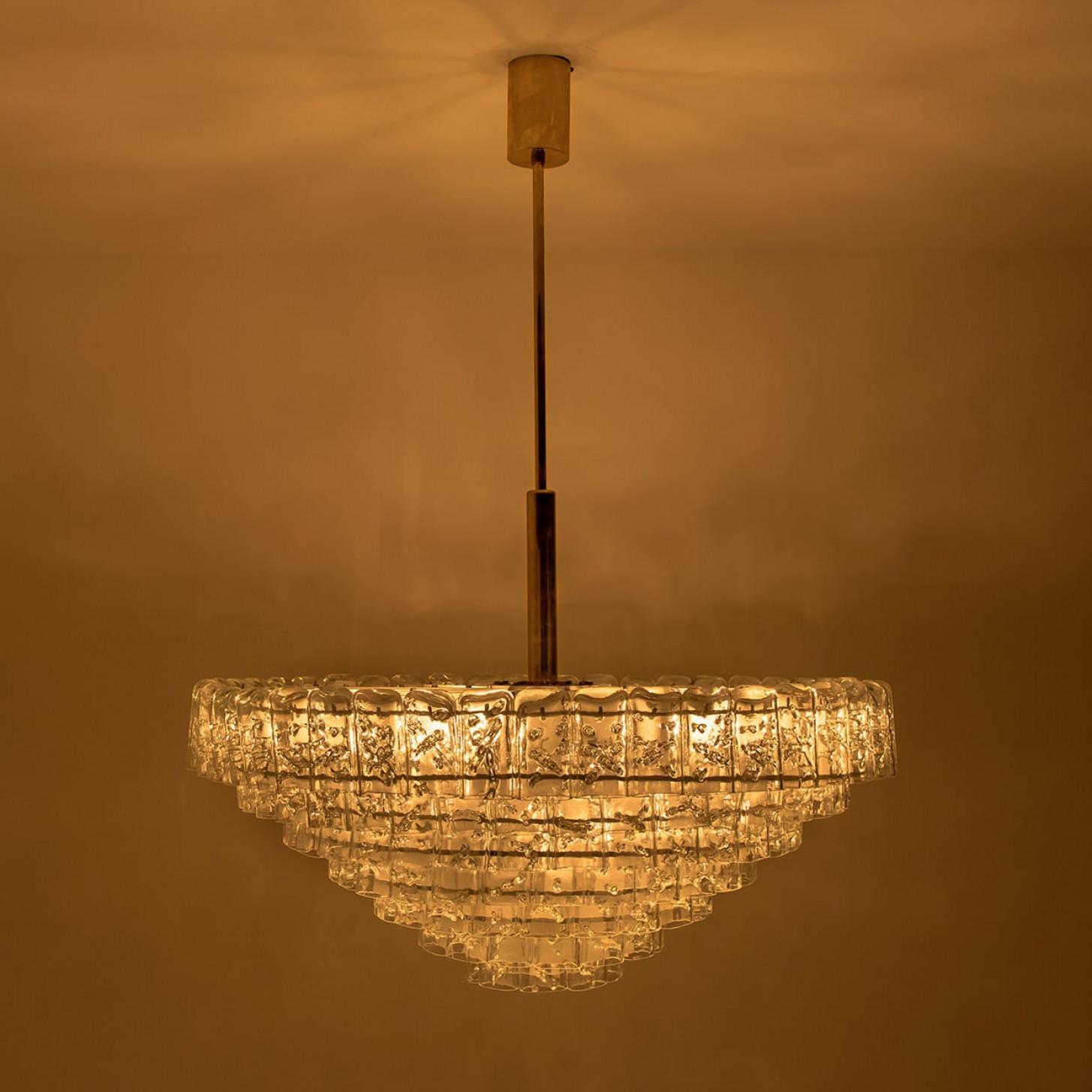 1 of the 4 Huge XXL Giant Ballroom Light Fixtures, 1970s For Sale 3