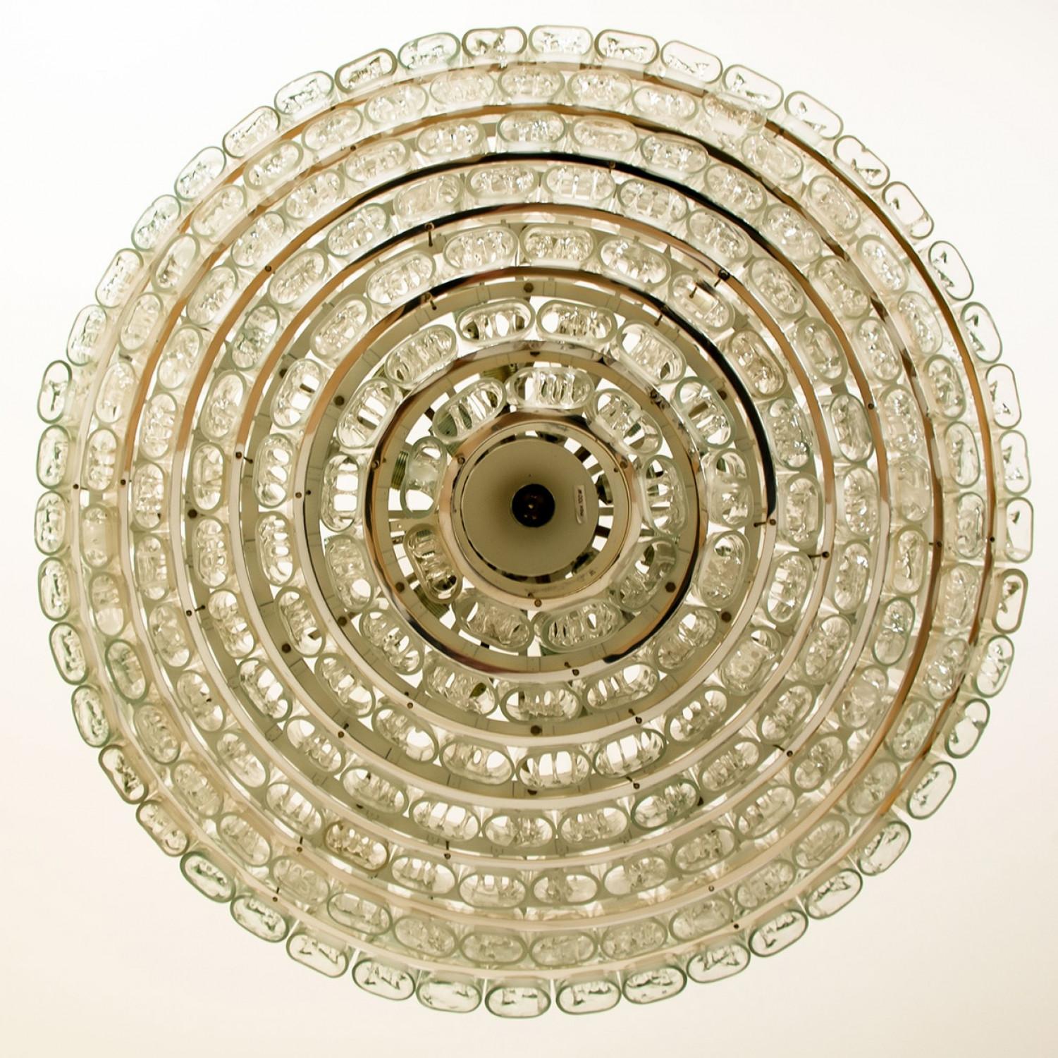 1 of the 4 Huge XXL Giant Ballroom Light Fixtures, 1970s For Sale 3