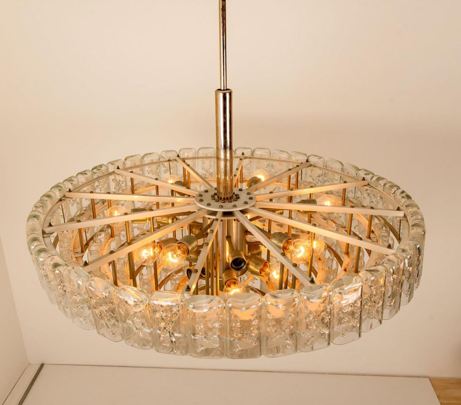 1 of the 4 Huge XXL Giant Ballroom Light Fixtures, 1970s For Sale 4