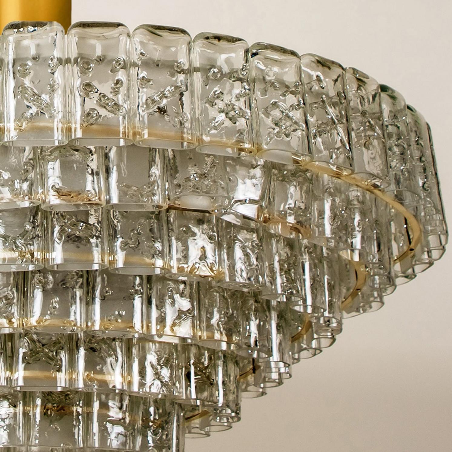 Adam Style 1 of the 4 Huge XXL Giant Ballroom Light Fixtures, 1970s For Sale