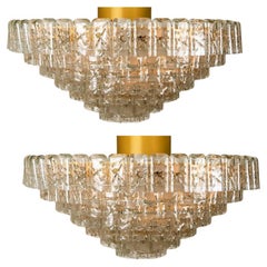 1 of the 4 Huge XXL Giant Ballroom Light Fixtures, 1970s