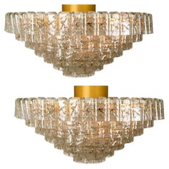 1 of the 4 Huge XXL Giant Ballroom Light Fixtures, 1970s