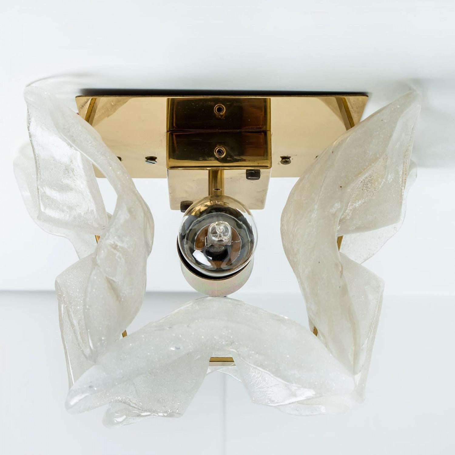 1 der 4 Kalmar Wall Sconces oder Lights Modell 