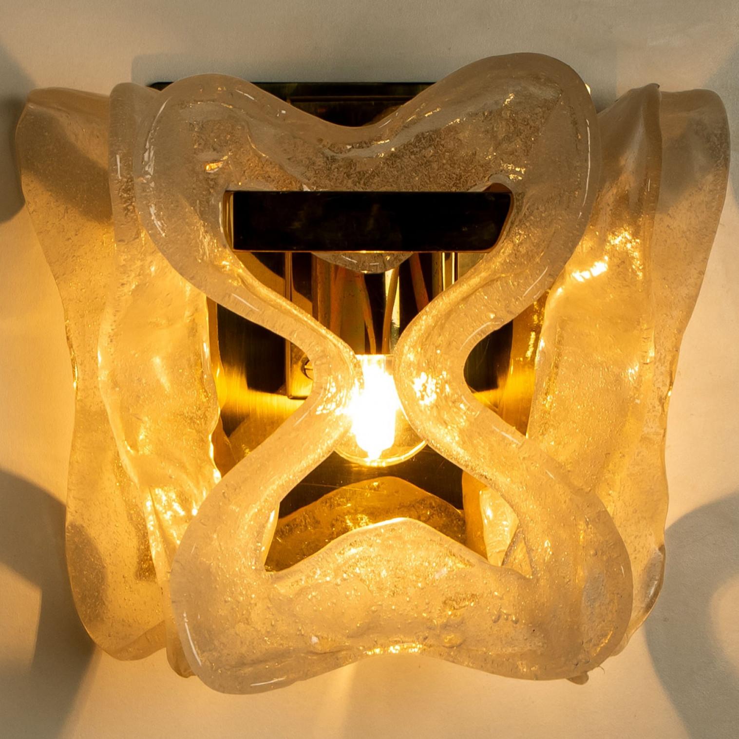 1 der 4 Kalmar Wall Sconces oder Lights Modell 