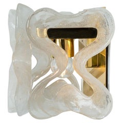 1 of the 4 Kalmar Wall Sconces or Lights Model "Catena" by J.T. Kalmar, Austria