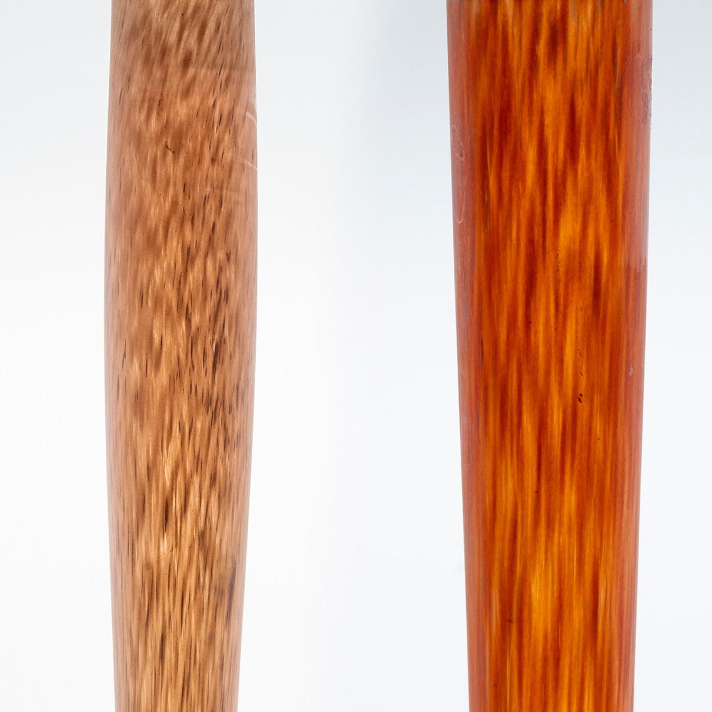 1 of the 4 Large Daum Soliflore Vases, Orange Pâte de Verre, France im Angebot 3