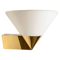 1 of the 4 Modern Wall Lamps by Glashütte Limburg, 1970