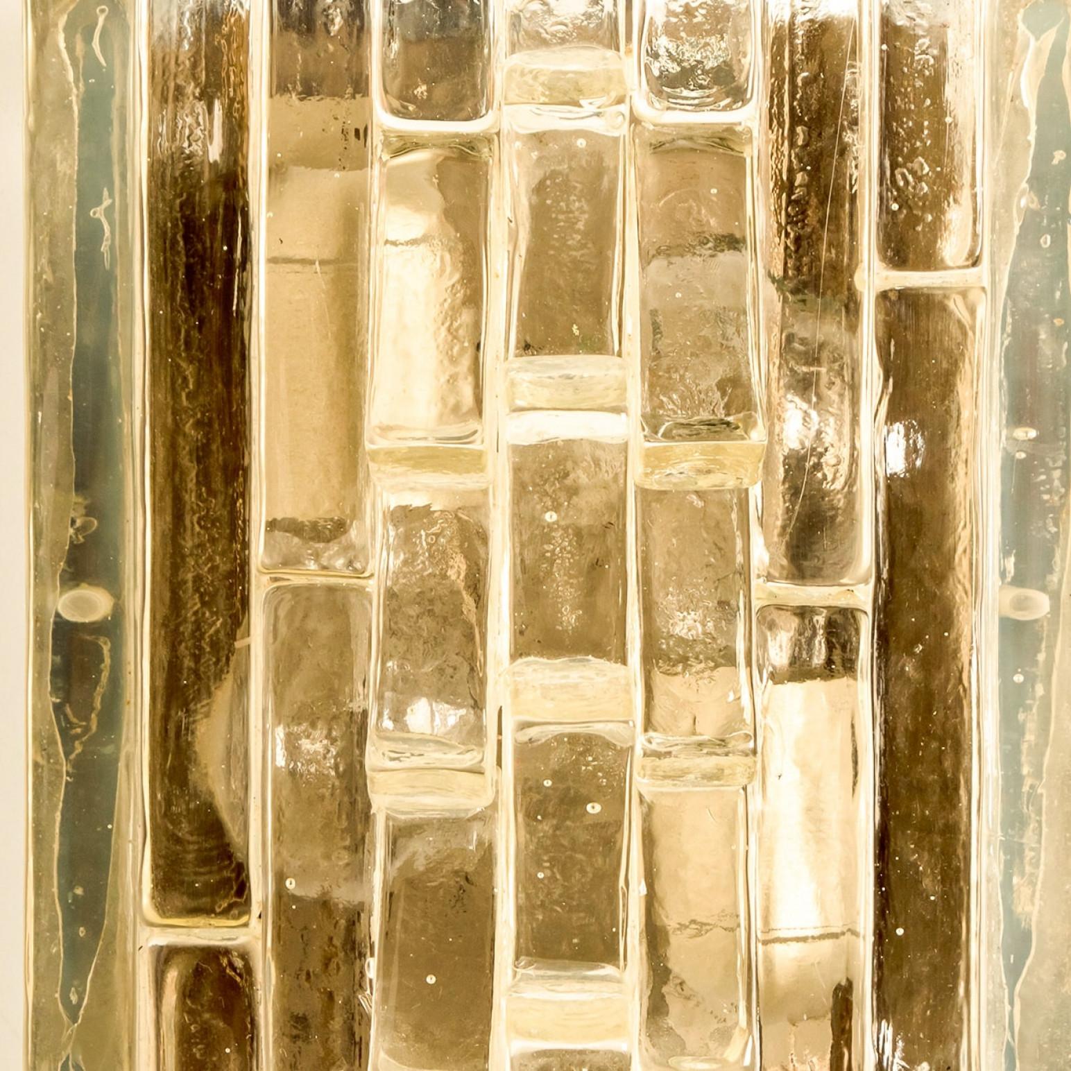 Other 1 of the 4 XXL PoliArte Glass Wall Lights, Italy 1970s For Sale