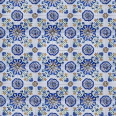 1 of the 410 Handmade Antique Ceramic Tiles by Devres, France, 1910s