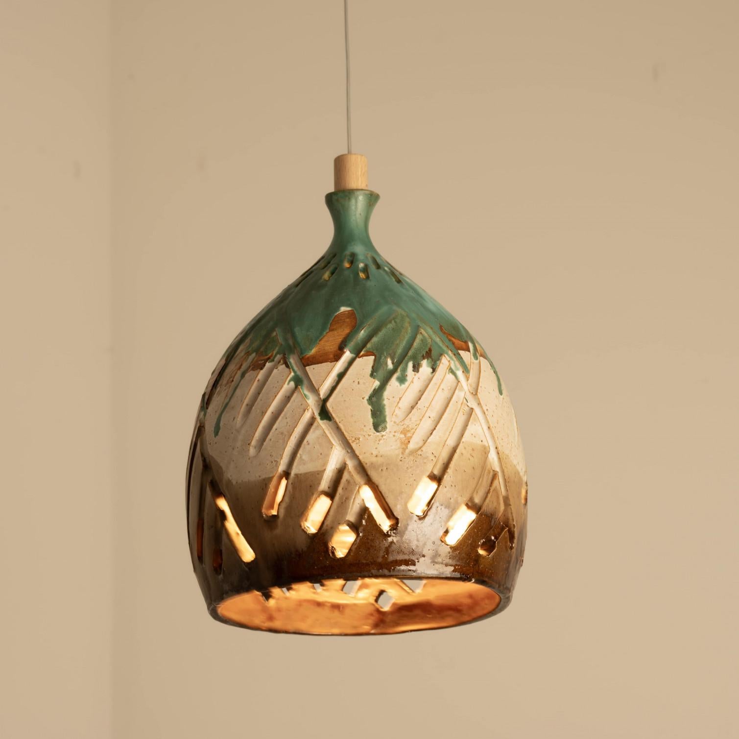 1 dei 5 ciondoli in ceramica Greene & Greene, Danimarca 1970 in vendita 2