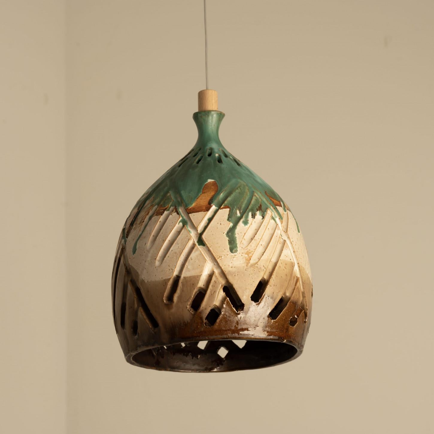 1 dei 5 ciondoli in ceramica Greene & Greene, Danimarca 1970 in vendita 2