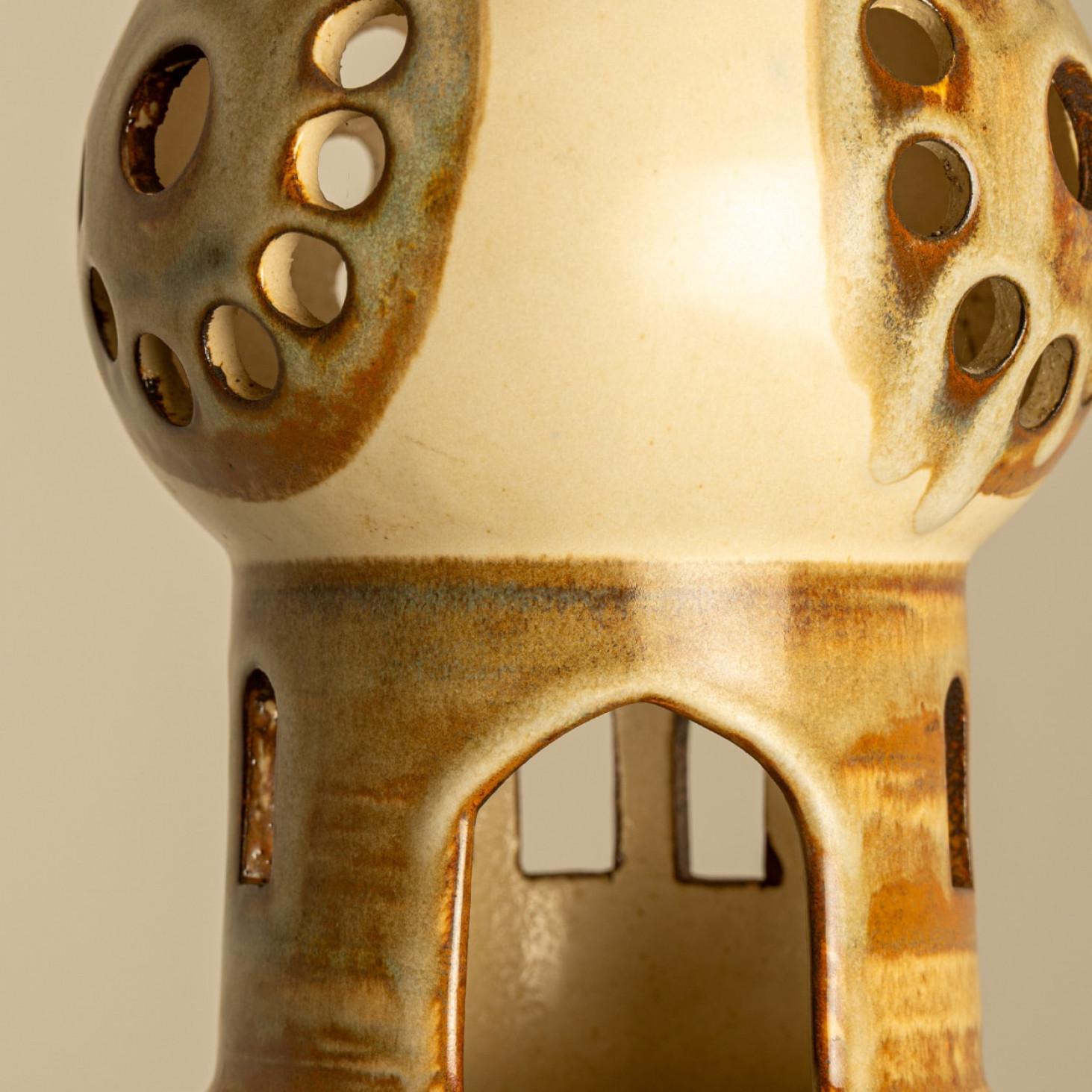 1 delle 5 lanterne in ceramica, Danimarca 1970 in vendita 1