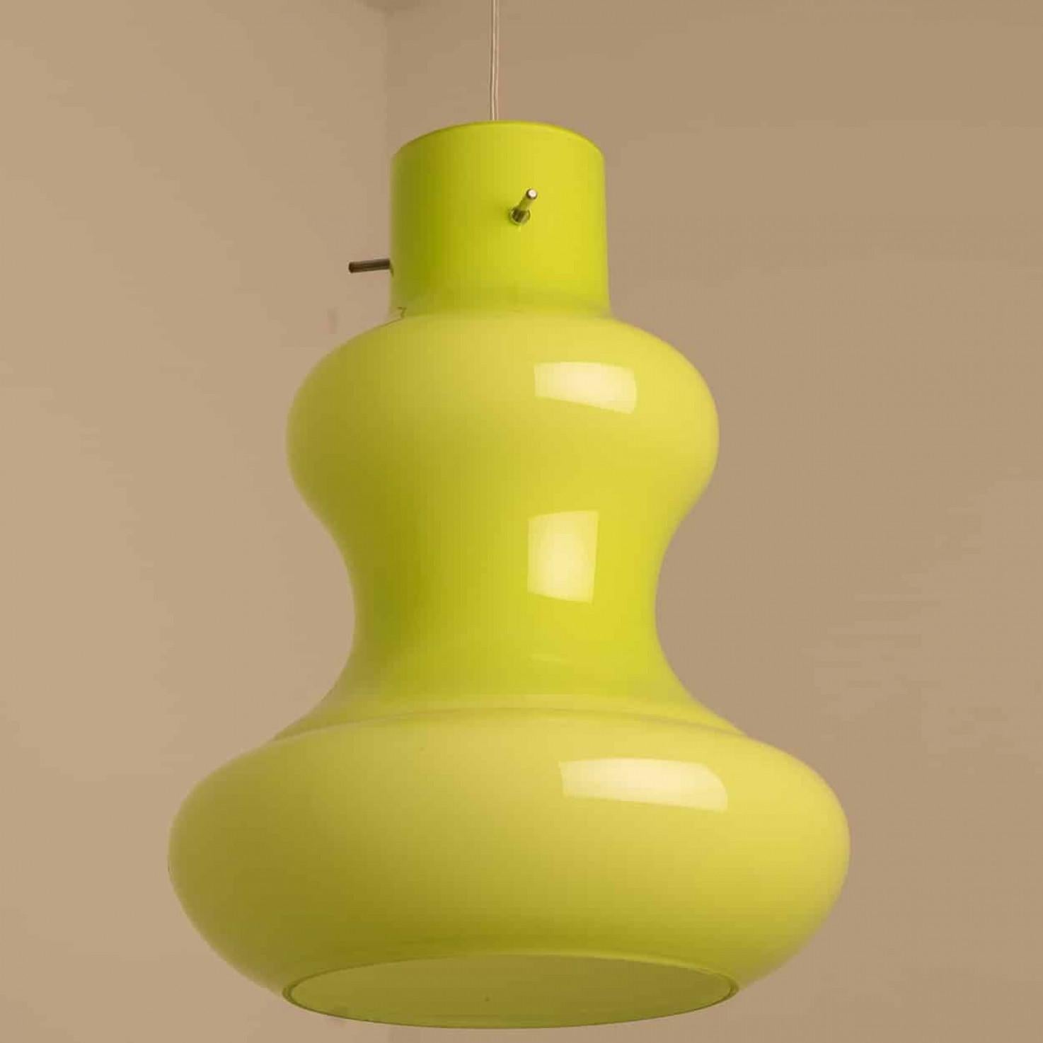 1 des 5 lampes suspendues en verre de Murano par Massimo Vignelli pour Venini, 1960 en vente 2